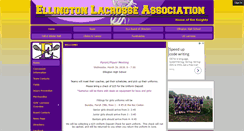 Desktop Screenshot of ellingtonlax.com